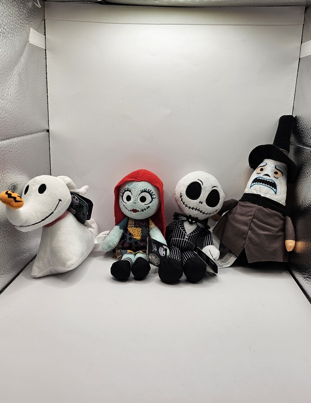 Disney The Nightmare Before Christmas Plush Lot Sally Jack Mayor Zero (4)